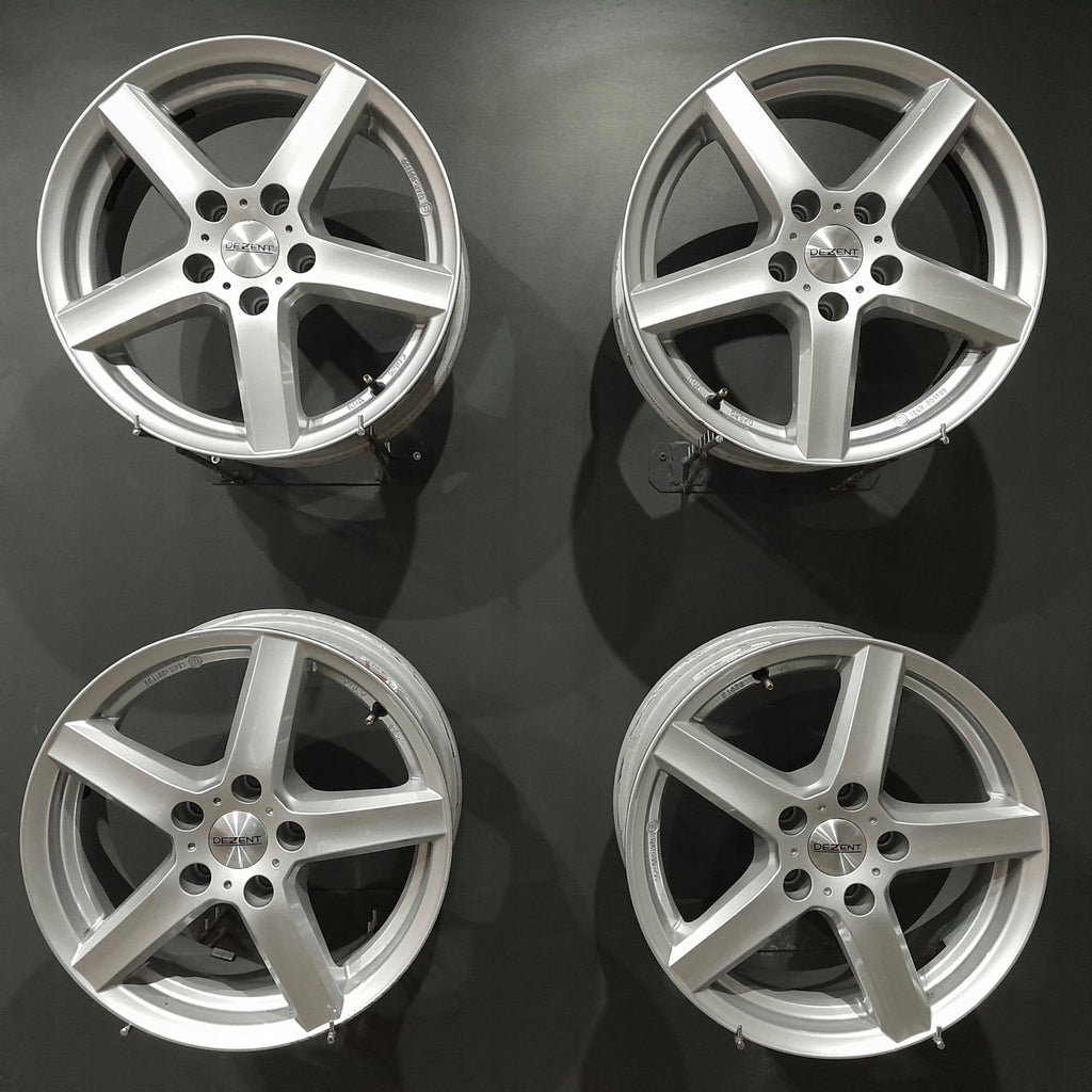 4x Alufelge 16 Zoll 6.5" 5x112 43ET KBA52973 Skoda Octavia Ii Rim Wheel FEL3251675409iz