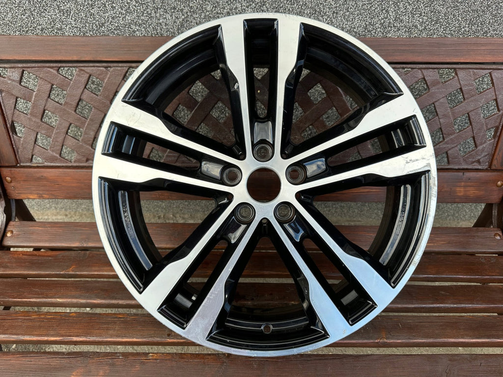 1x Alufelge 20 Zoll 5.5" 5x112 33ET Glanz Schwarz 6852080 BMW I3 Rim Wheel FEL5413879316pw