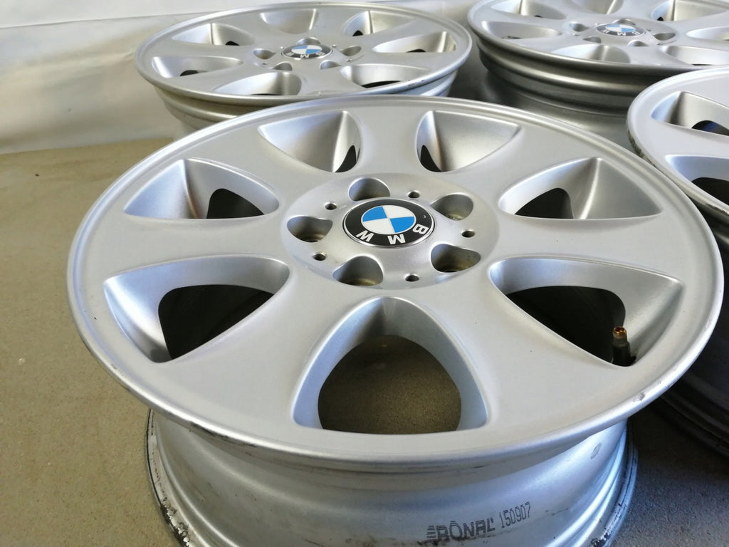 4x Alufelge 16 Zoll 7.0" 5x120 44ET Silber 1182632 BMW E87 Rim Wheel FEL7055339261ly