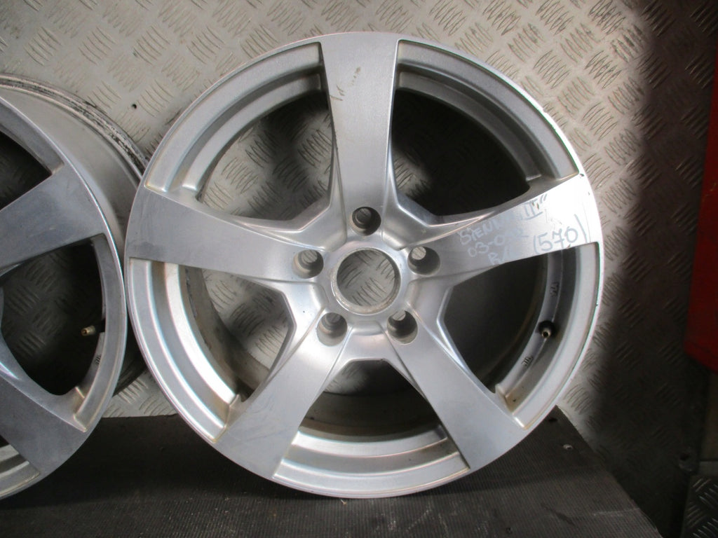 4x Alufelge 16 Zoll 7.0" 5x114.3 Toyota Sienna Rim Wheel FEL6035005730hs