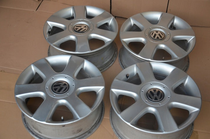 4x Alufelge 16 Zoll 7.0" 5x112 50ET Skoda Octavia III Golf Touran Rim Wheel FEL3803885049tk
