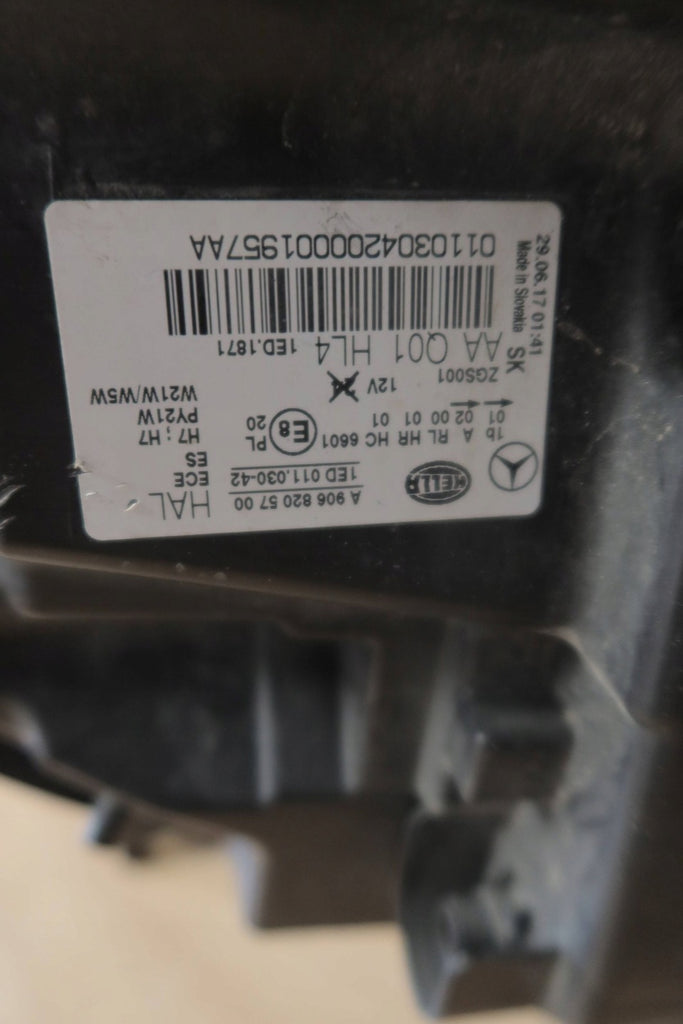 Frontscheinwerfer Mercedes-Benz Sprinter Rechts Scheinwerfer Headlight SCH1192509304kb