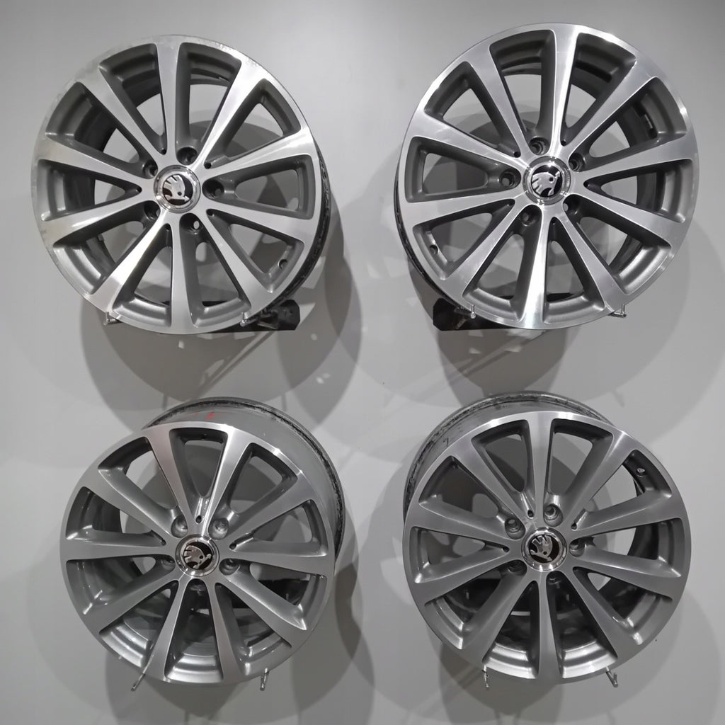 4x Alufelge 17 Zoll 7.5" 5x112 40ET A2134011300 Mercedes-Benz Superb I Rim Wheel FEL3609329536yy