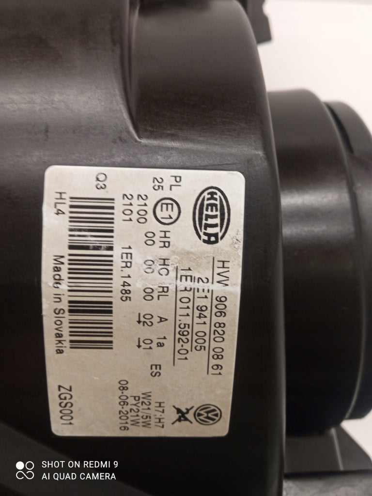 Frontscheinwerfer VW Crafter 2E1941005 Links Scheinwerfer Headlight SCH6922905626xf