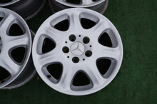 Laden Sie das Bild in den Galerie-Viewer, 4x Alufelge 16 Zoll 7.5" 5x112 46ET Glanz Silber A2204010102 Mercedes-Benz W220 FEL7406591690jx
