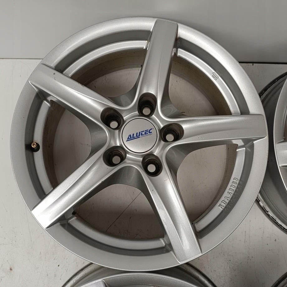 4x Alufelge 16 Zoll 6.5" 5x114.3 39ET Nissan Qashqai I Pulsar Rim Wheel FEL1055754088vk