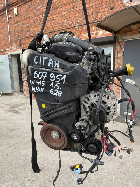 Motor Mercedes-Benz Citan W415 K9K628 1.5 DCI 2012 Diesel Engine Komplett MOT2078104085hg