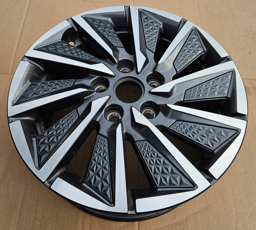 1x Alufelge 16 Zoll 6.5" 5x114.3 50ET Glanz Grau 52910-G7700 Hyundai Ioniq Mg FEL1074042283bz