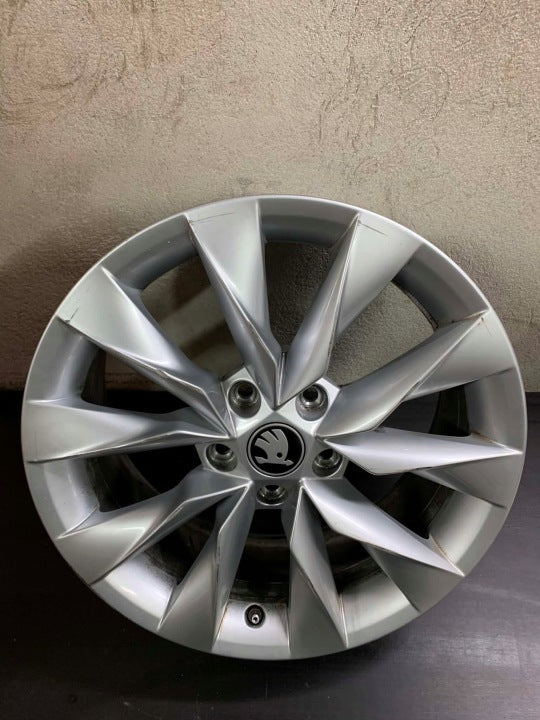 1x Alufelge 17 Zoll 7.0" 5x112 3P0601025 Skoda Superb Octavia I Rim Wheel FEL7859185419jb
