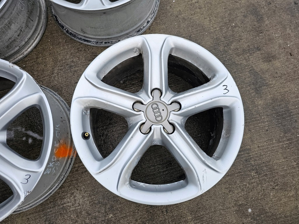 1x Alufelge 17 Zoll 7.5" 5x112 45ET 8K0601025BK Audi A5 A4 Rim Wheel FEL2316097154qw