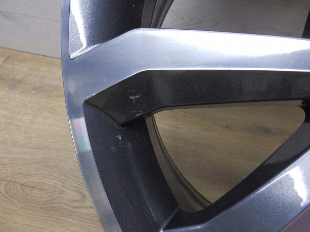 1x Alufelge 17 Zoll 7.0" 5x112 49ET Glanz Silber 5E0601025 Skoda Octavia Iii