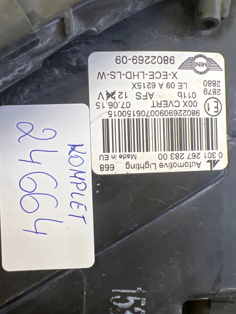 Frontscheinwerfer Mini Countryman R60 9802269 Xenon Rechts oder Links SCH5291991536gy