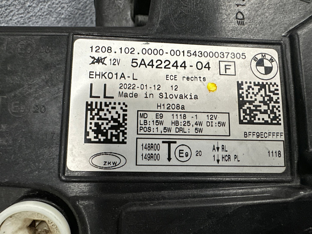 Frontscheinwerfer BMW 2 Active Tourer U06 5A42244-BMW LED Rechts Headlight SCH1059146894bw