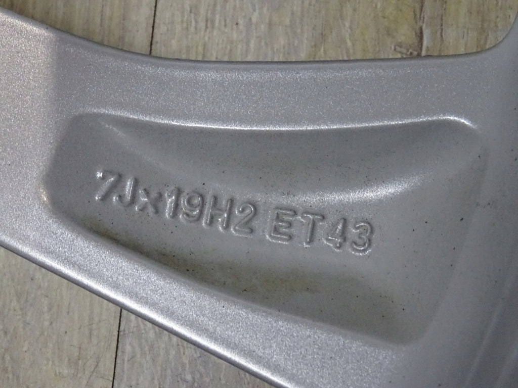 1x Alufelge 19 Zoll 7.0" 5x112 43ET Matt Silber 565601025T Skoda Kodiaq