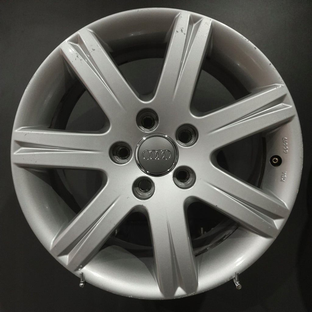 4x Alufelge 16 Zoll 7.0" 5x112 42ET Glanz Silber 4F0071496 Audi A6 C6 B6 FEL7983015381nw