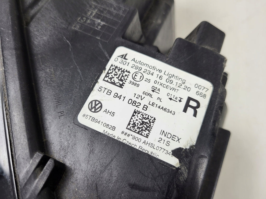 Frontscheinwerfer VW Touran 5TB941082B 030129923416 Full LED Rechts Headlight