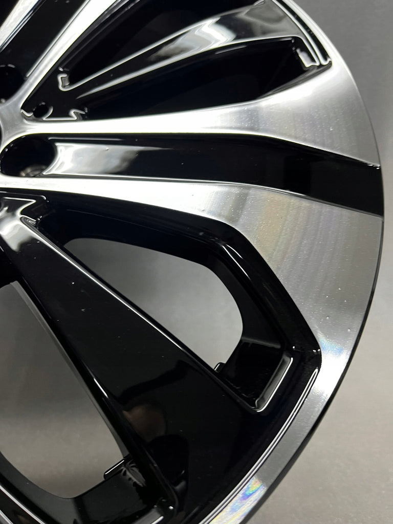 1x Alufelge 18 Zoll 8.0" 5x112 38ET Glanz Schwarz A2534014600 Mercedes-Benz Glc