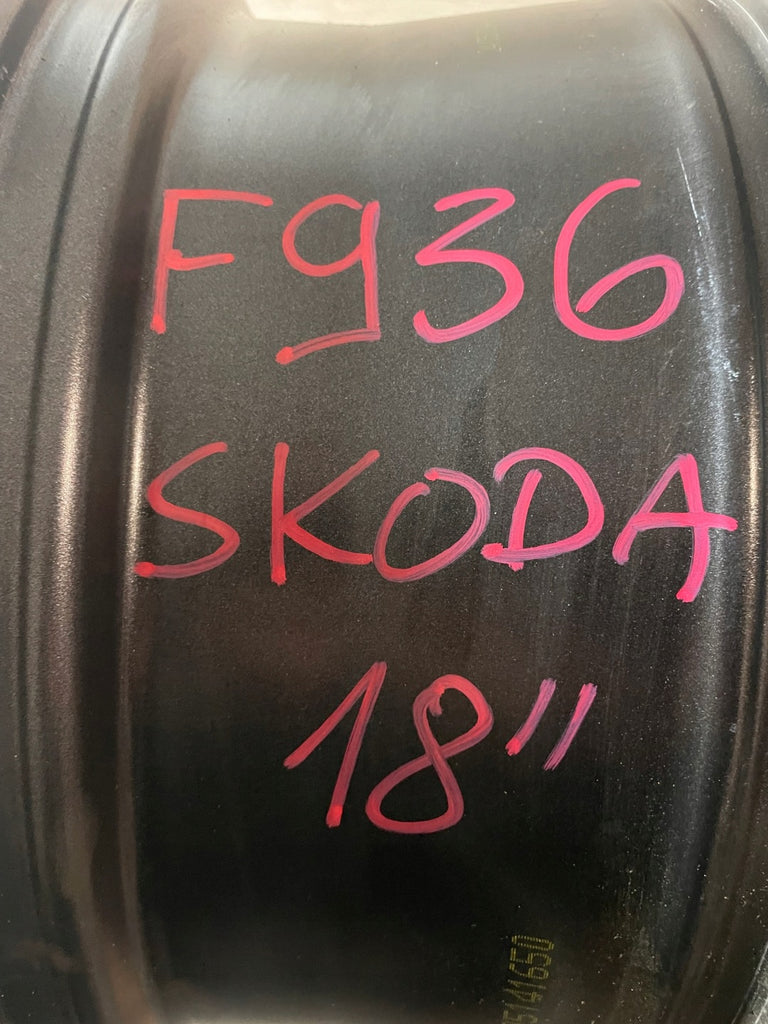 1x Alufelge 18 Zoll 7.5" 5x112 5E3601025 Skoda Octavia 5e3 Iv Rim Wheel FEL4111080695cw