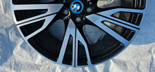 Load image into Gallery viewer, 1x Alufelge 20 Zoll 8.5" 5x112 50ET Glanz Schwarz 6882956 BMW I8 Rim Wheel FEL9012145109dn