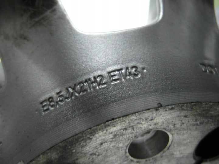 1x Alufelge 21 Zoll 8.5" 5x112 34ET Glanz Silber 80A601025AR Audi Rim Wheel FEL3660039277ku