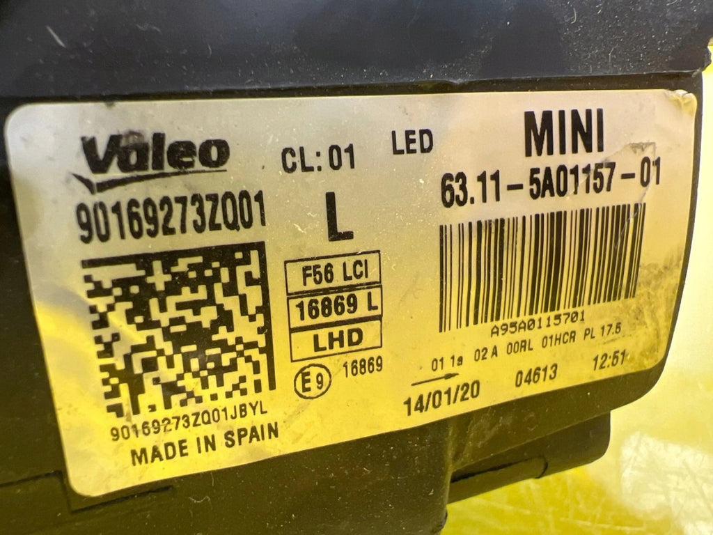 Frontscheinwerfer Mini F57 F56 F55 5A01157-01 LED Links Scheinwerfer Headlight SCH5321644154my