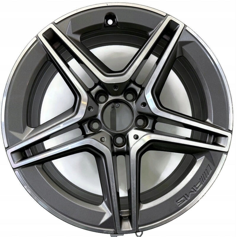 1x Alufelge 18 Zoll 7.5" 5x112 49ET Glanz Schwarz A1774011500 Mercedes-Benz Amg FEL6831620162zu