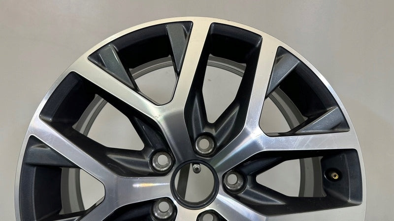 1x Alufelge 17 Zoll 6.0" 5x112 50ET Glanz Graphit 2K5601025 Mg Caddy Rim Wheel FEL8494253805lk