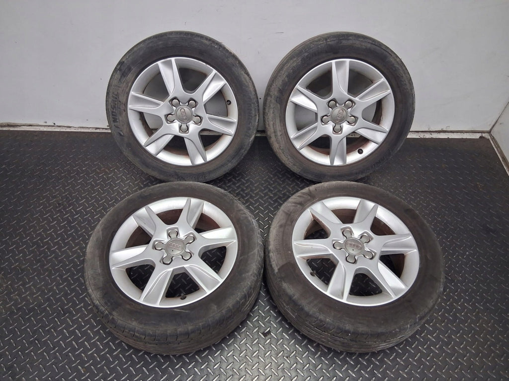 4x Alufelge 16 Zoll 6.5" 5x112 50ET Glanz Silber 8P0601025AN Audi Rim Wheel FEL6274561156jt