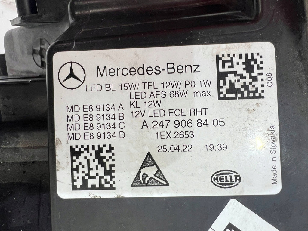 Frontscheinwerfer Mercedes-Benz W247 A2479068405 Full LED Rechts Headlight SCH7487575335mi