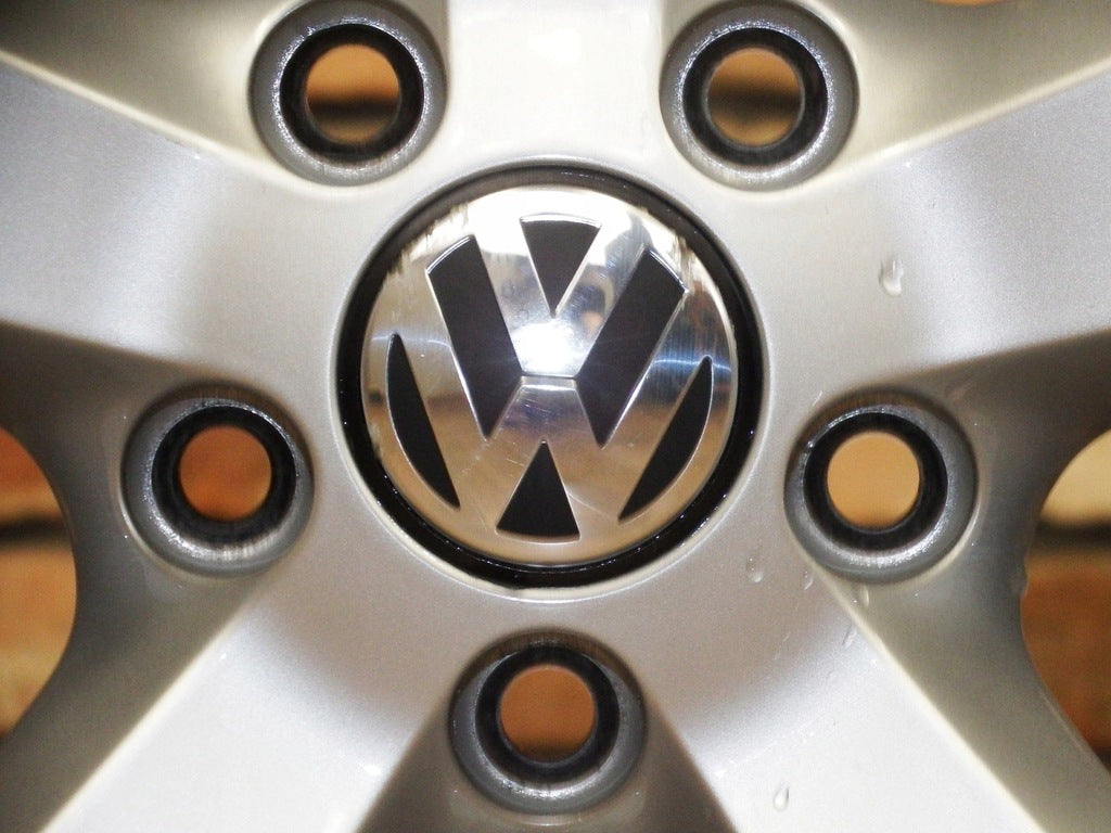 4x Alufelge 16 Zoll 6.5" 5x112 33ET Glanz Grau VW Sharan Rim Wheel FEL2784694186am