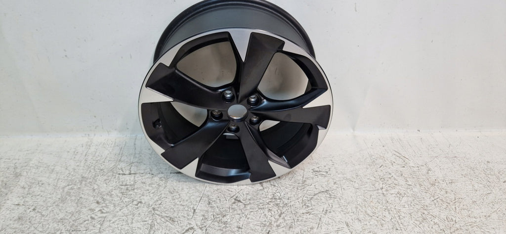1x Alufelge 18 Zoll 7.5" 5x112 46ET Glanz Schwarz 5FA601025H Seat Leon Rim Wheel FEL4368965239ew