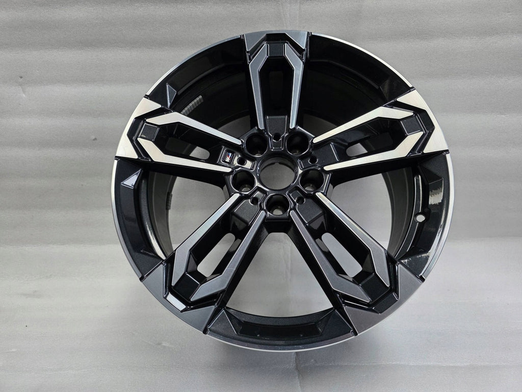 1x Alufelge 19 Zoll 46ET Glanz Schwarz 6898051 BMW X1 Rim Wheel FEL7882881816xs