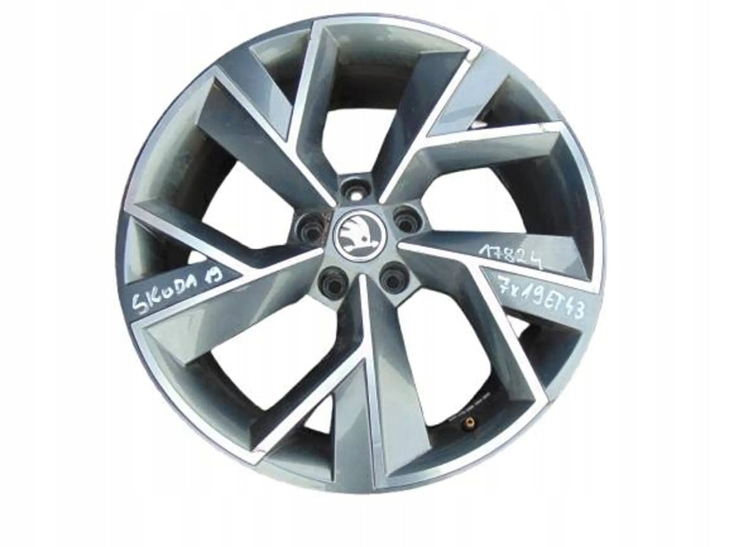 1x Alufelge 17 Zoll 7.5" 5x112 43ET 565601025M Skoda Rim Wheel FEL9438364678vf