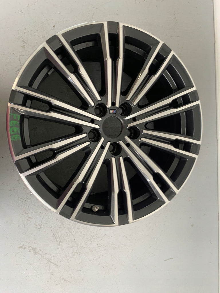 1x Alufelge 18 Zoll 8.5" 5x112 40ET Glanz Graphit 8089891 BMW G20 Mg Rim Wheel FEL3558712396xf