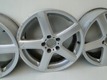 Laden Sie das Bild in den Galerie-Viewer, 4x Alufelge 16 Zoll 7.5&quot; 5x112 45ET Silber Mercedes-Benz Rim Wheel