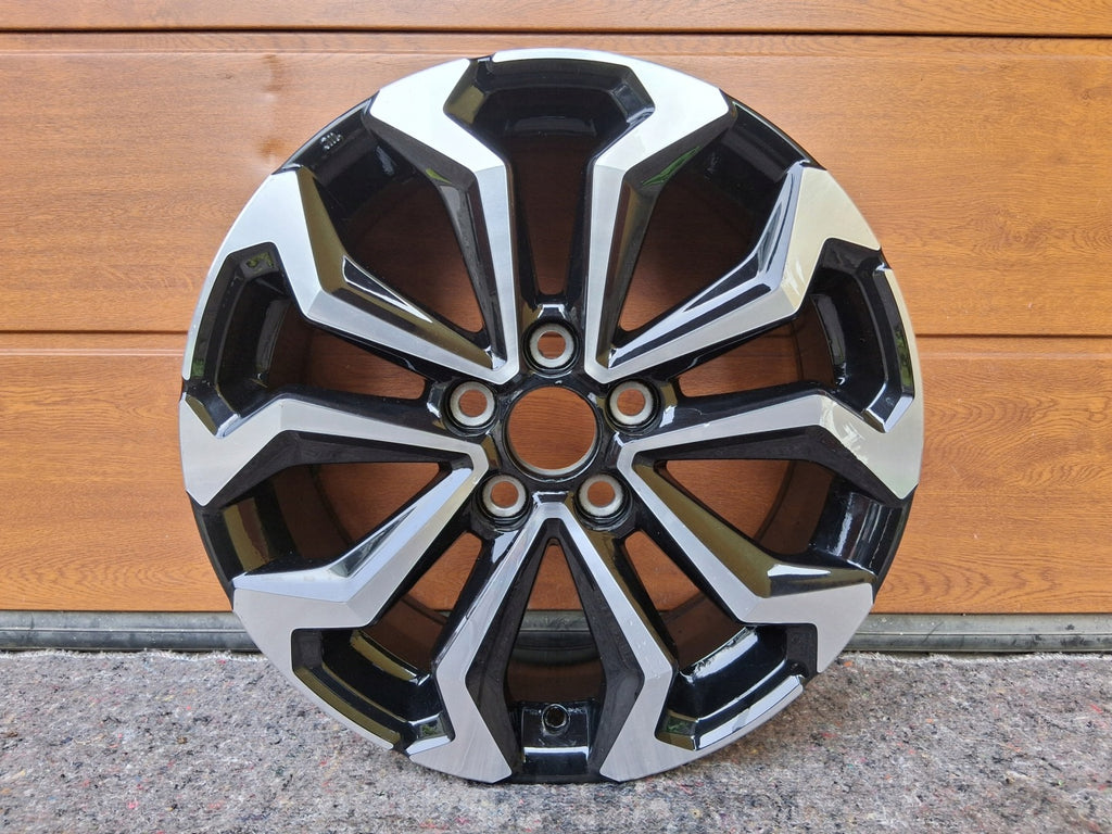 1x Alufelge 17 Zoll 7.0" 5x114.3 50ET Glanz Schwarz CMS1107-12 Toyota Auris FEL7994684663cc