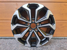 Load image into Gallery viewer, 1x Alufelge 17 Zoll 7.0" 5x114.3 50ET Glanz Schwarz CMS1107-12 Toyota Auris FEL7994684663cc