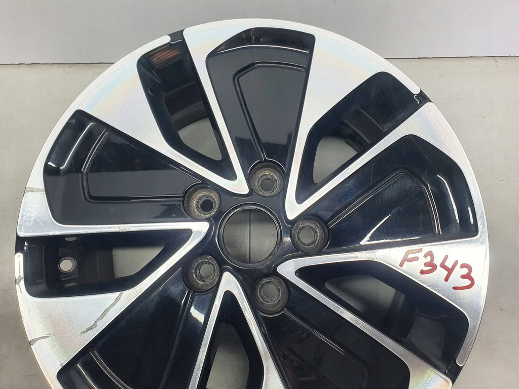 1x Alufelge 16 Zoll 6.5" 5x114.3 50ET Glanz Schwarz 52910-CR100 Kia Xceed FEL5660421570nu