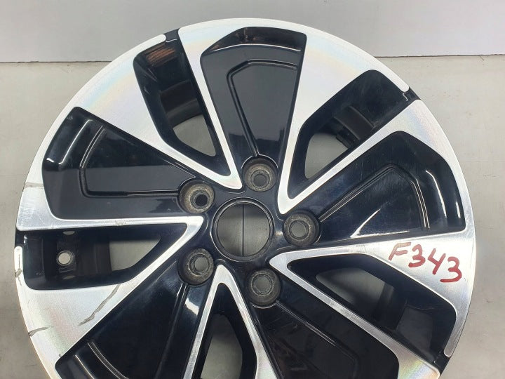 1x Alufelge 16 Zoll 6.5" 5x114.3 50ET Glanz Schwarz 52910-CR100 Kia Xceed FEL5660421570nu