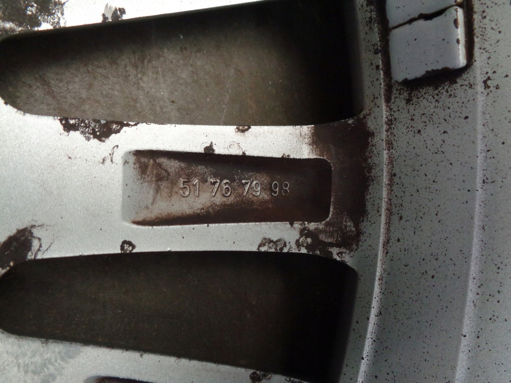 1x Alufelge 17 Zoll 6.5" 4x100 46ET Silber 51767998 Fiat Punto Evo Grande FEL1427660807gt