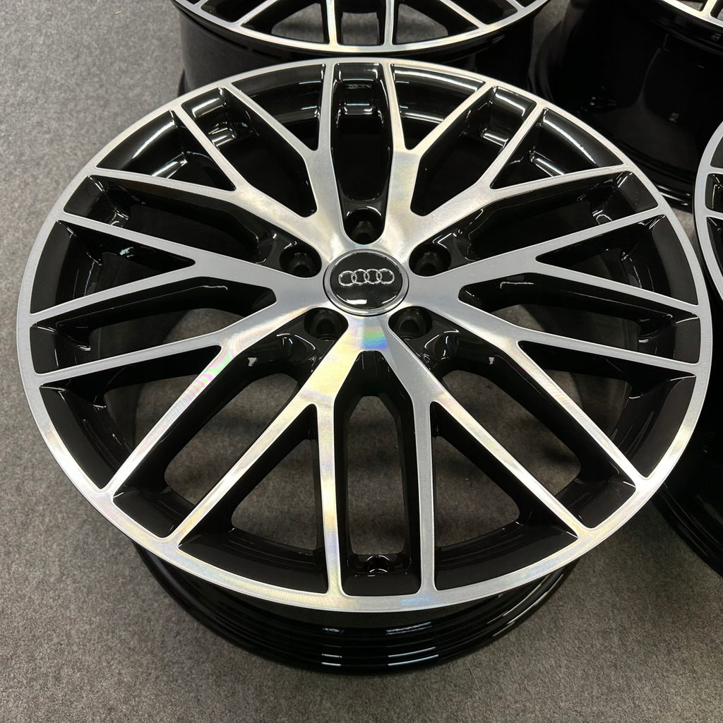 4x Alufelge 19 Zoll 8.5" 5x112 43ET Glanz Silber 4G9601025K Audi A6 C7 Rim Wheel FEL4601745443tx