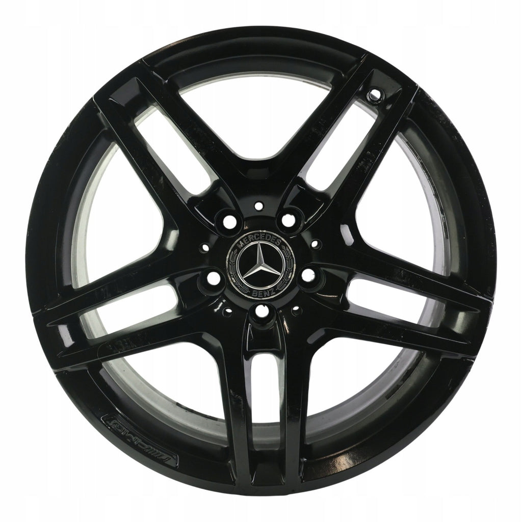 1x Alufelge 18 Zoll 8.5" 5x112 48ET Glanz A2124010300 Mercedes-Benz W212 FEL6154007353ws