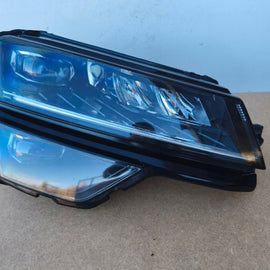 Frontscheinwerfer Skoda Karoq 57B941016F Rechts Scheinwerfer Headlight SCH3371204808wl