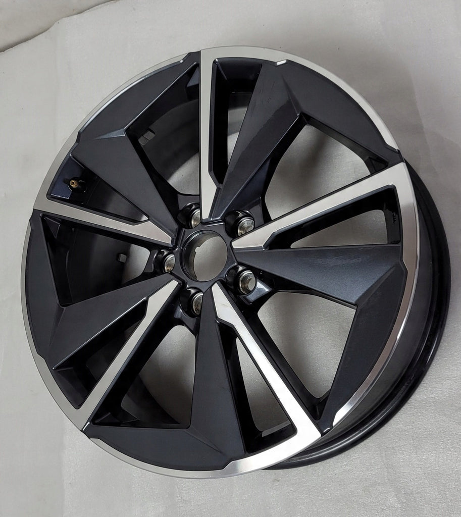 1x Alufelge 19 Zoll 7.5" 5x114.3 45ET Schwarz 6UA3A Nissan Qashqai Rim Wheel