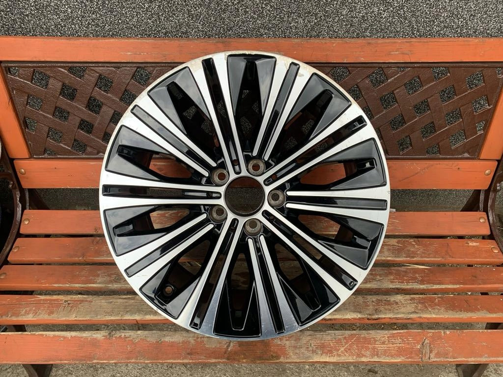 1x Alufelge 18 Zoll 7.5" 5x112 49ET Glanz Schwarz A1774013300 Mercedes-Benz W177