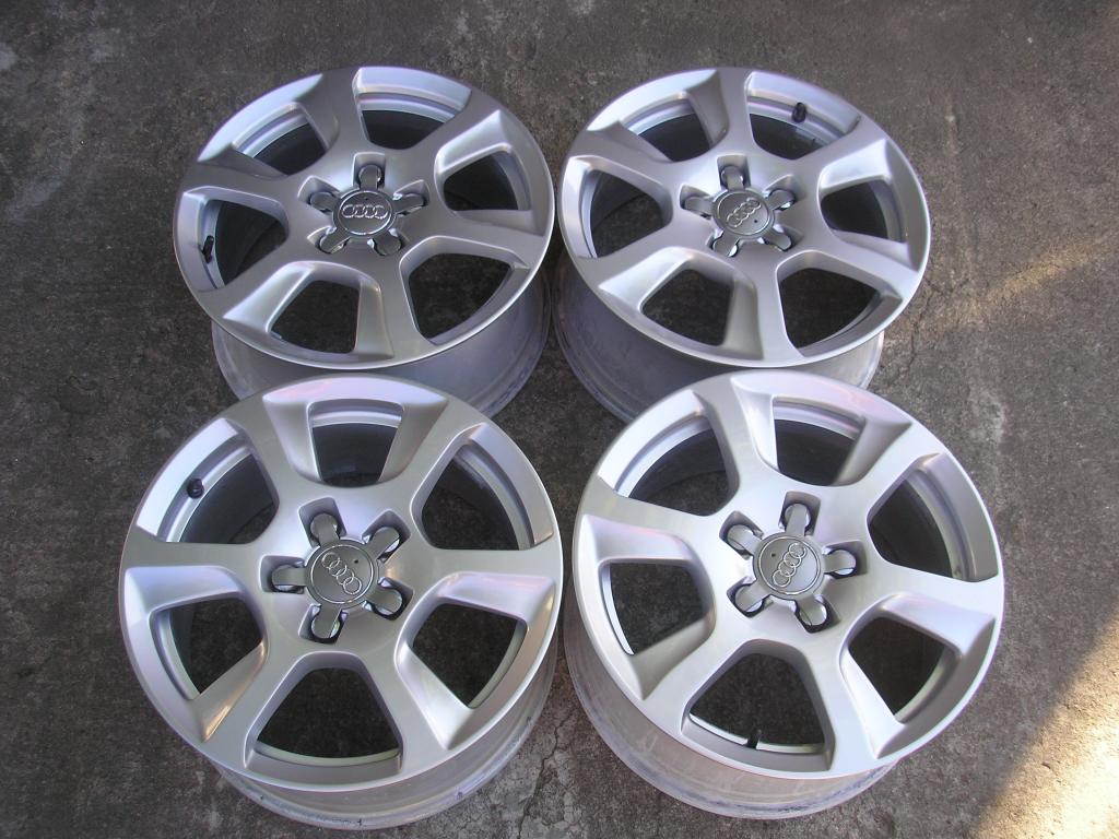 4x Alufelge 16 Zoll 7.5" 5x112 45ET Glanz Silber 8K0601025 Audi Rim Wheel FEL7987195742aw