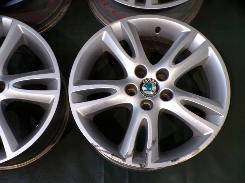 4x Alufelge 16 Zoll 6.5" 5x100 5J0601025B Seat I Rim Wheel FEL5524589457tl