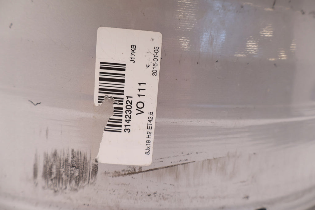 1x Alufelge 19 Zoll 8.0" 5x108 42 5ET Glanz Silber 31423021 Volvo Xc90 Ii FEL6778720183qb