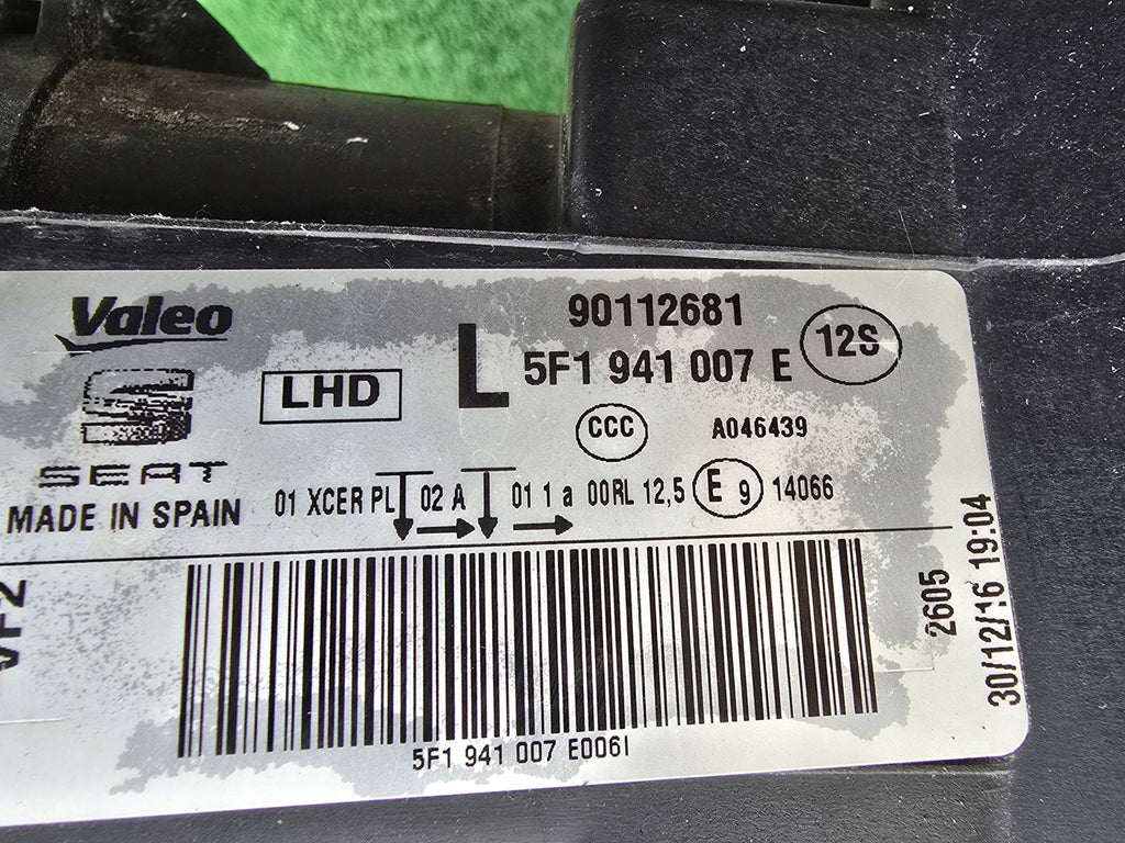 Frontscheinwerfer Seat Leon 5f1 5F1941007E Full LED Links Scheinwerfer Headlight SCH2734653744as