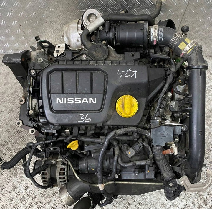 Motor Nissan Qashqai I R9M R9MA410 1.6 DCI 96kW 2015 Diesel Engine Komplett MOT8483433122xv